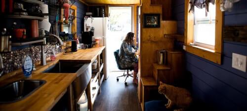Read article Tiny home living